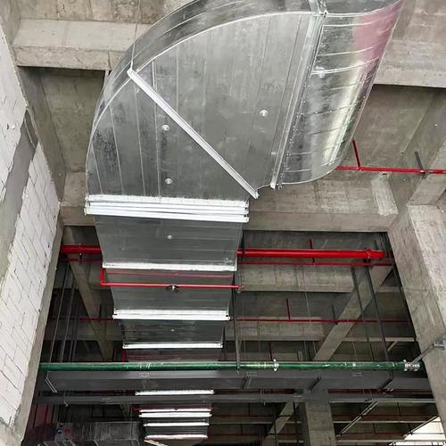 莘龙暖通专供消防高品质双面彩钢玻纤风管隔热排烟玻镁保温空调通风管